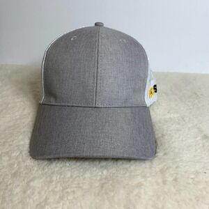 HD Supply Hat Mens SnapBack Gray White Mesh Baseball Cap‎